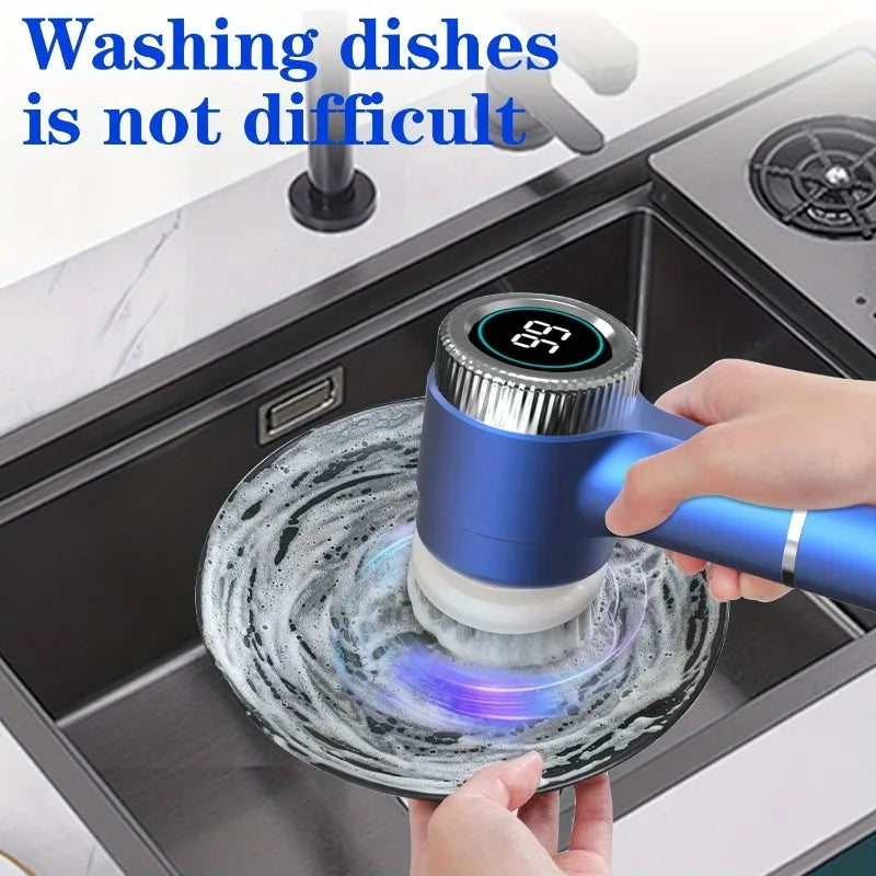 Magic Spin Shower Scrubber